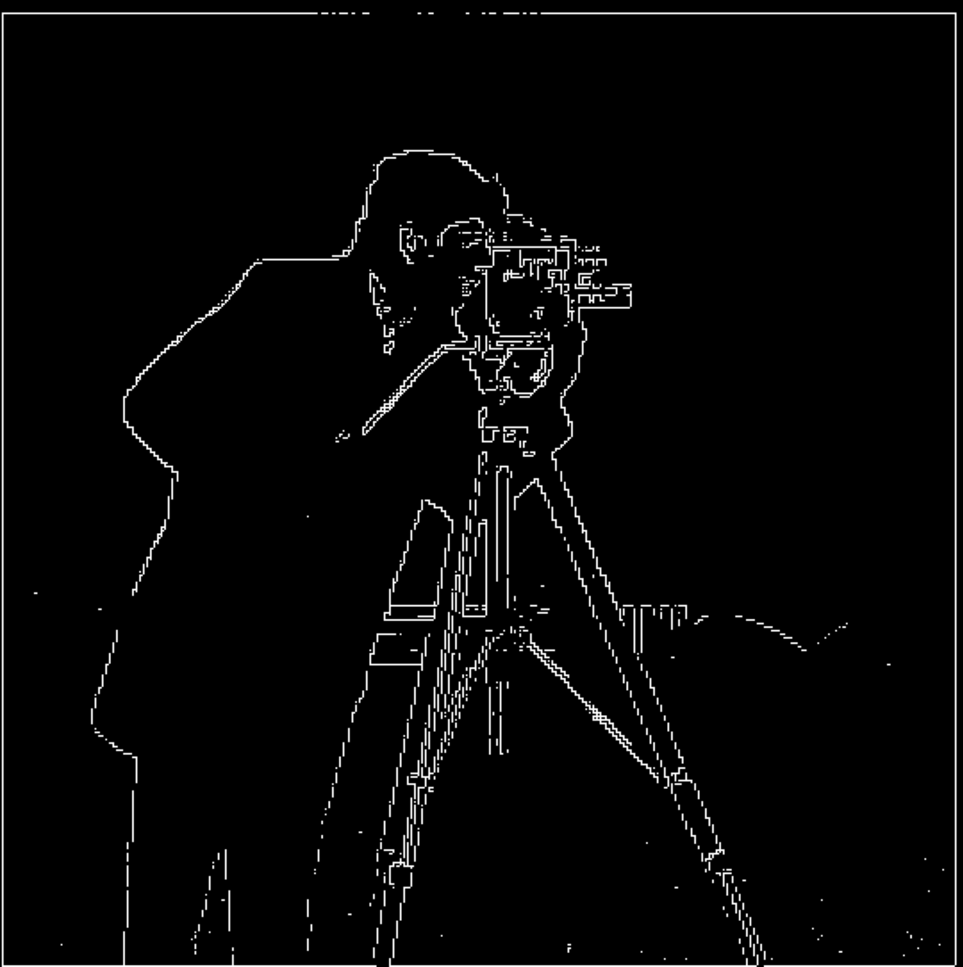 Binarized Gradient Magnitude Image