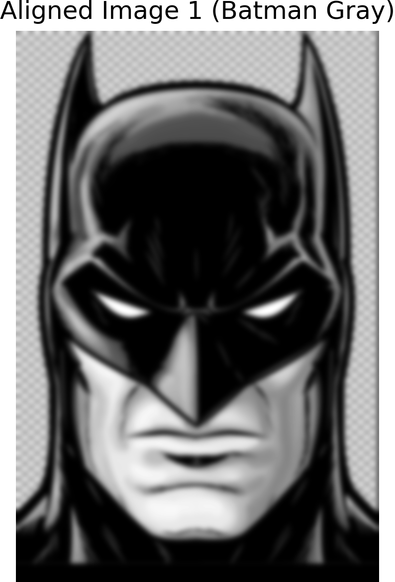 Low-Pass Image of Batman