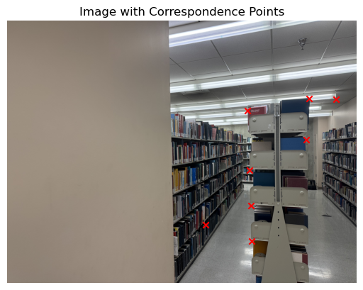 Library Image 2 Point Correspondences