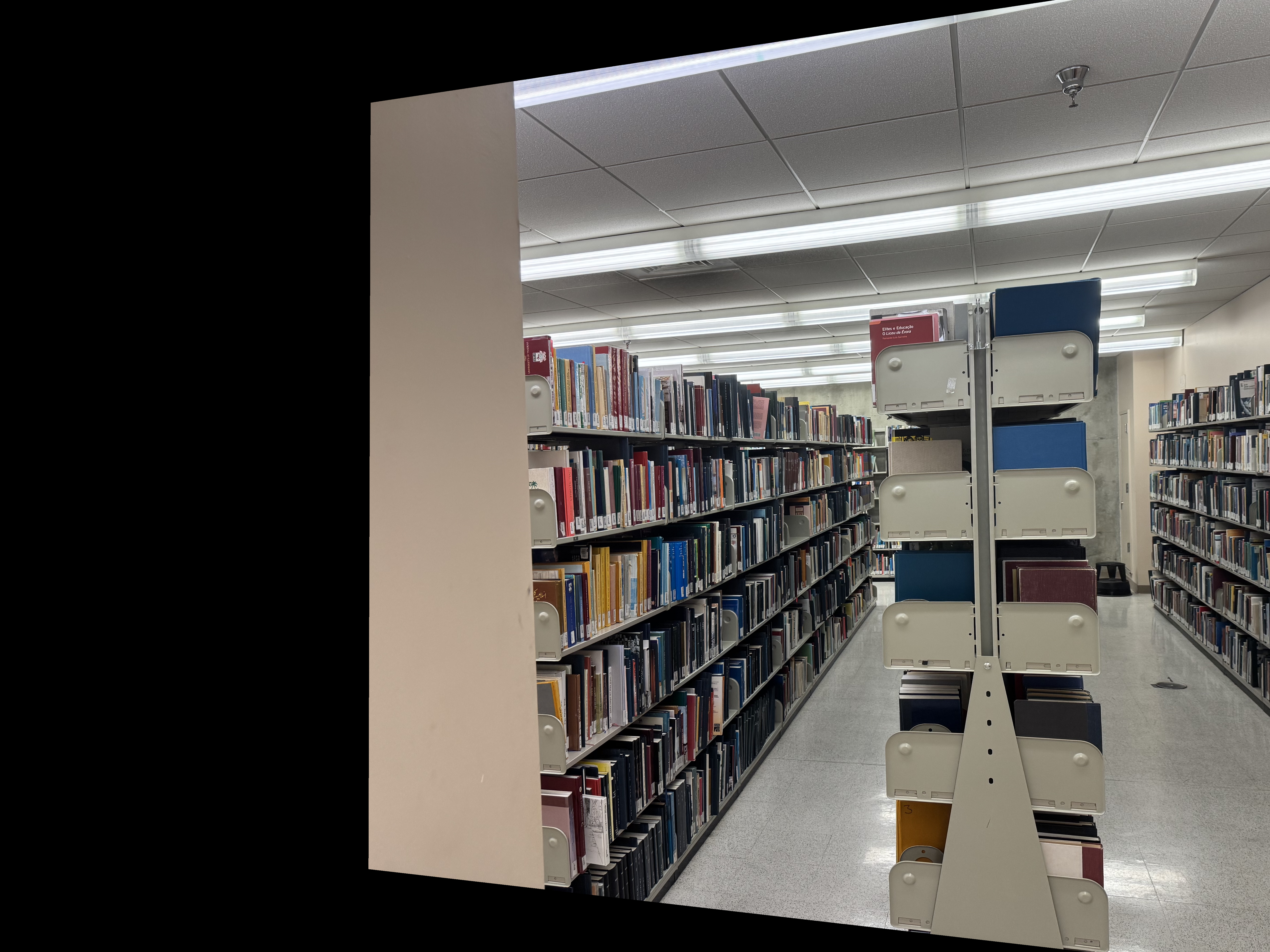 Warped Library Image